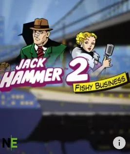 Слот Jack Hammer 2 Fishy Business с детективом и певицей